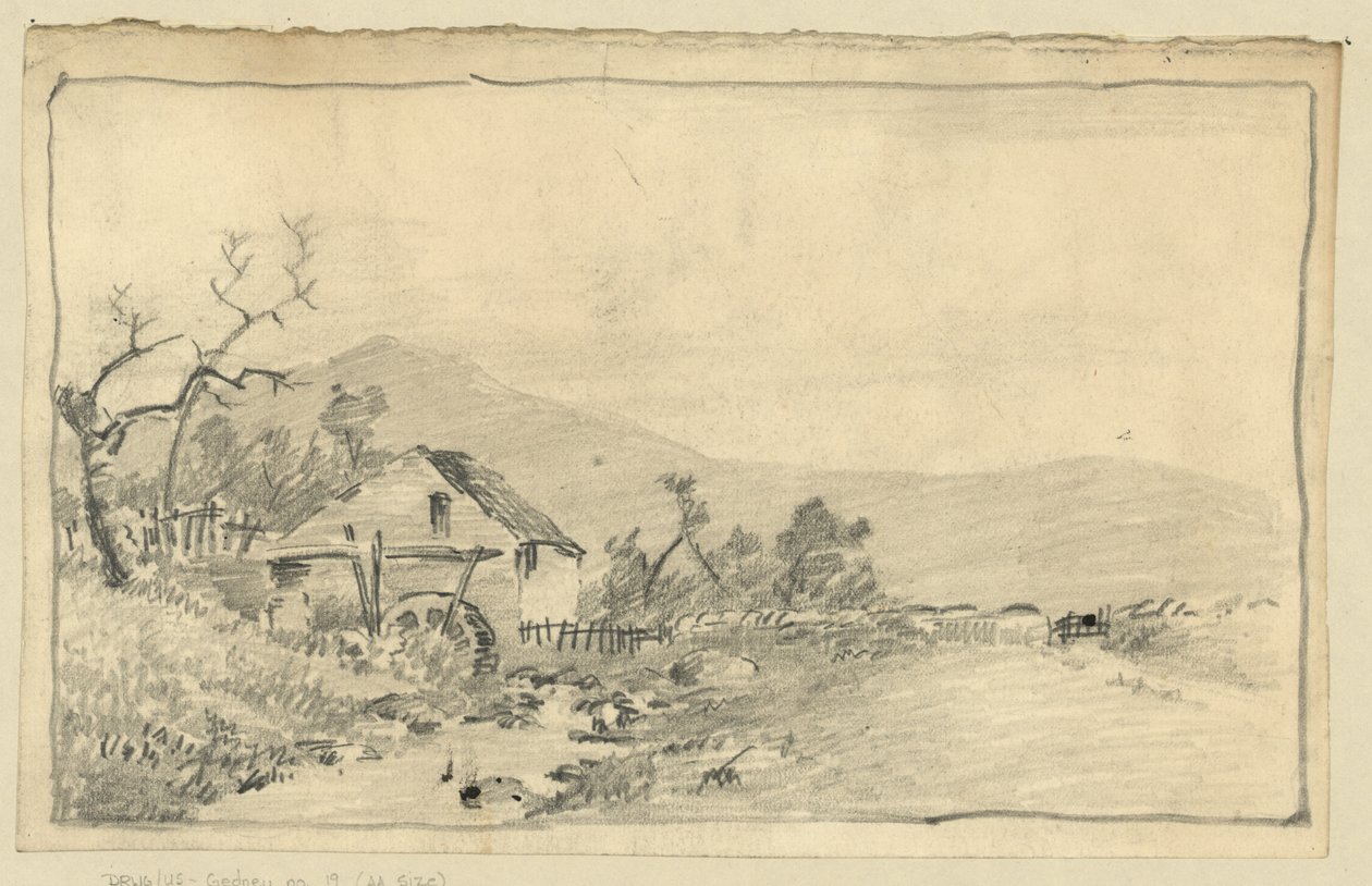 Molen in Washington door C. D. Gedney