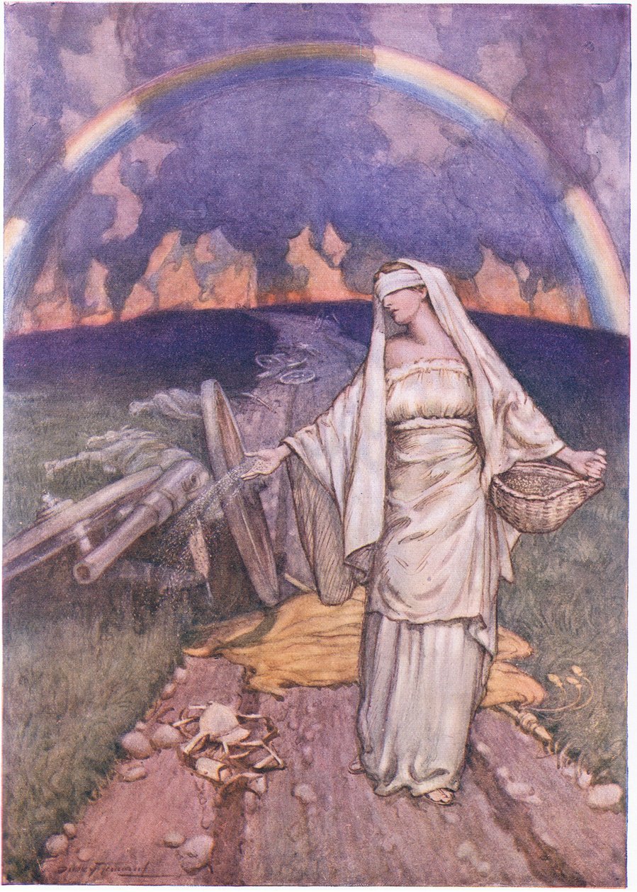 Oorlogssonnetten door C. Dudley Tennant