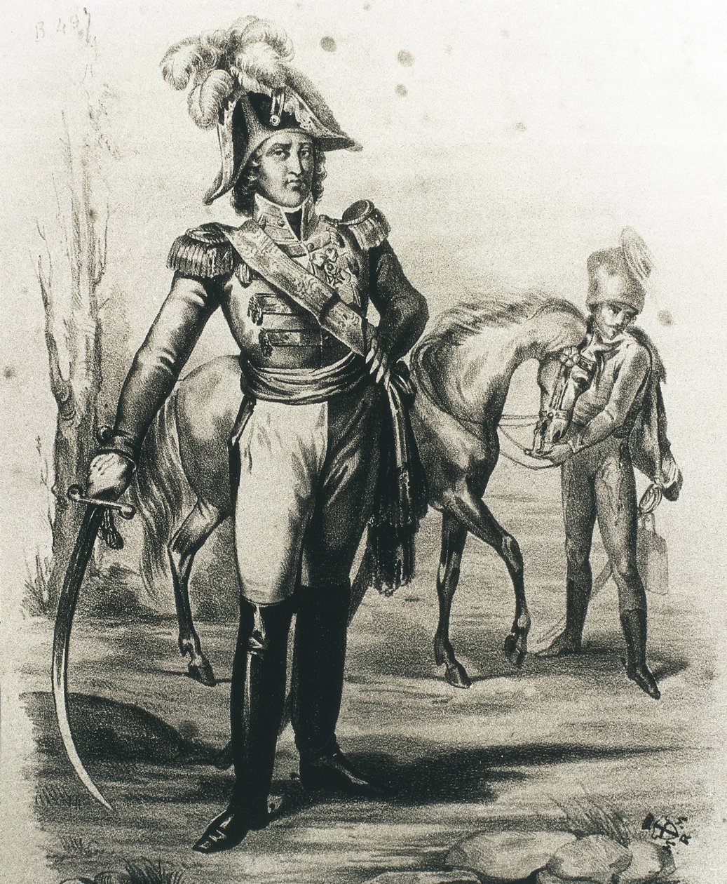 Joachim Murat door C. Perrin