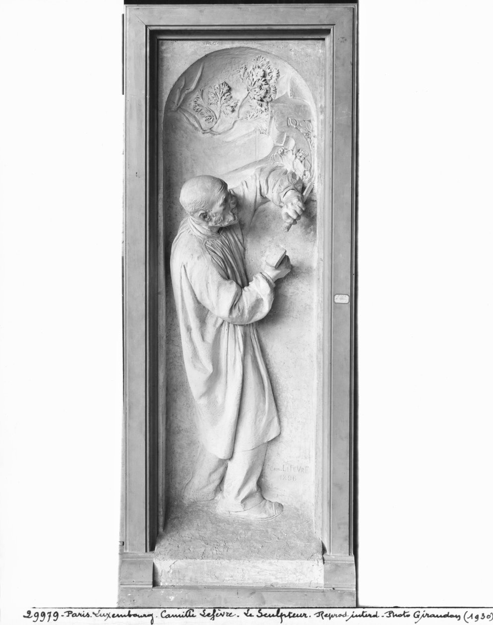 De Beeldhouwer, 1896 door Camille Lefevre
