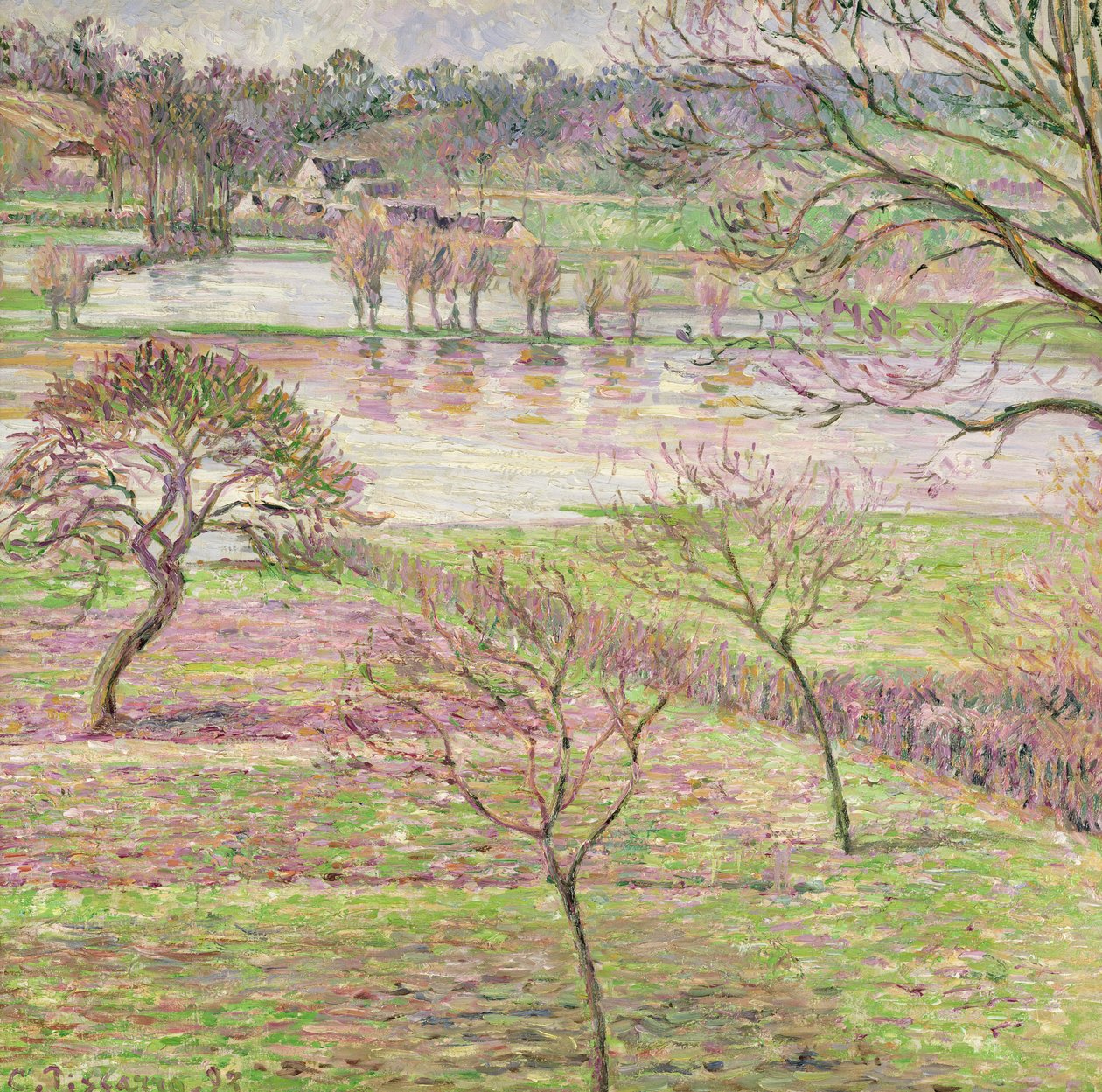 Onbekend schilderij door Camille Jacob Pissarro