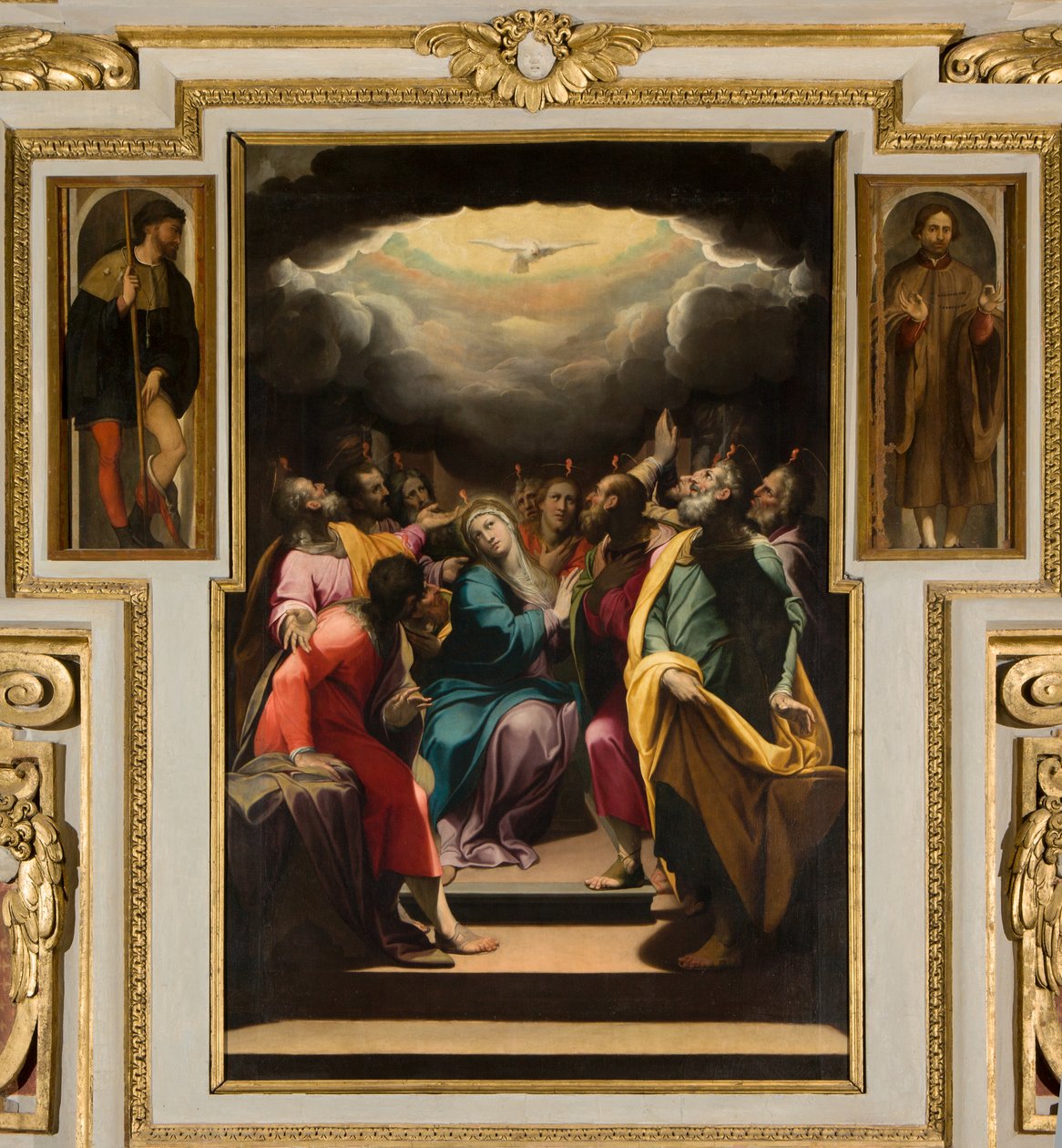 Pinksteren door Camillo Procaccini