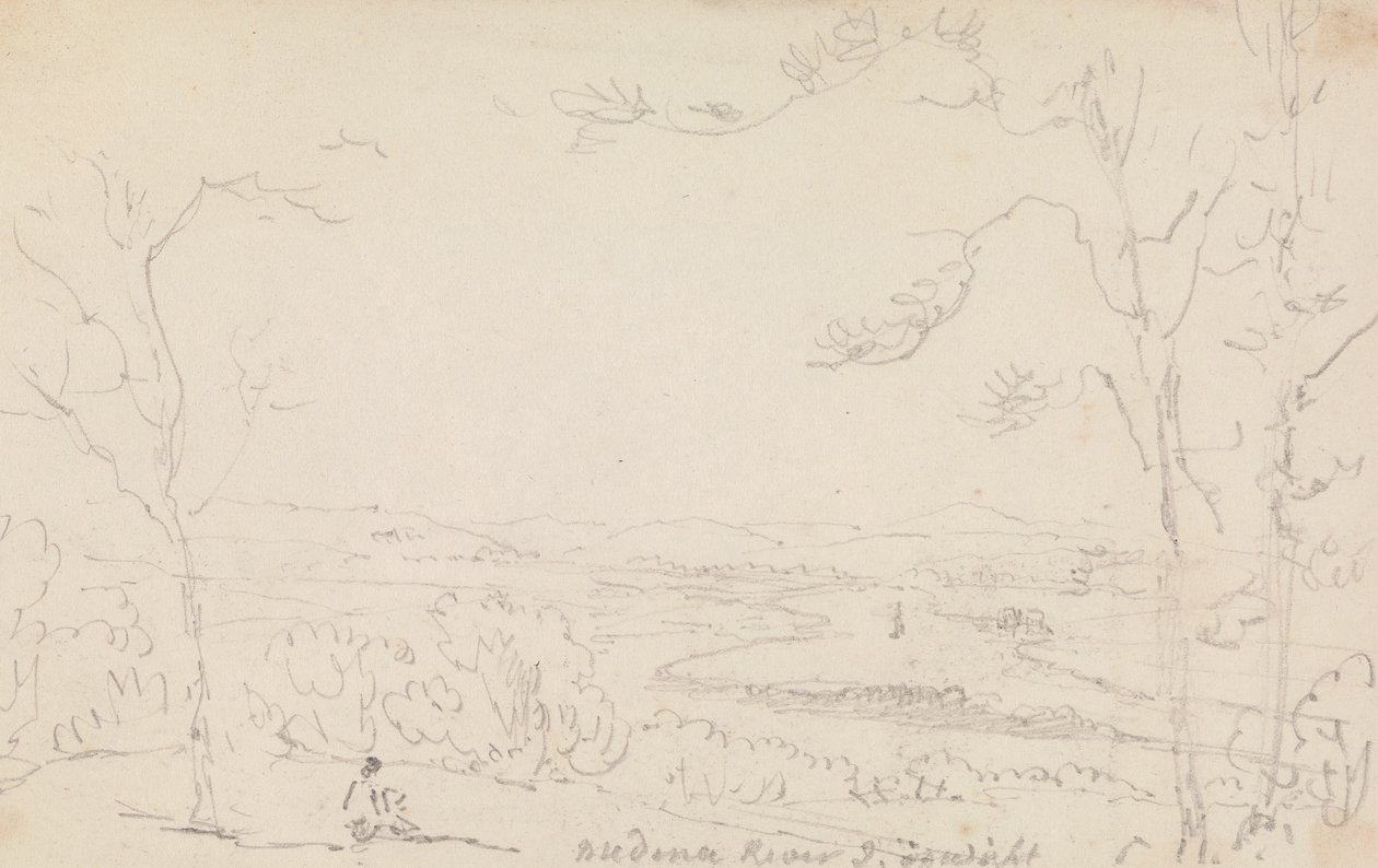 Medina-rivier, Isle of Wight door Capt. Thomas Hastings