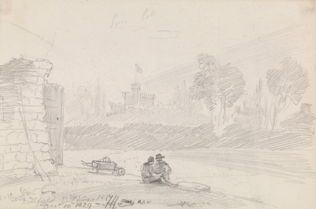 Millfield, East Cowes, 10 december 1829 door Capt. Thomas Hastings