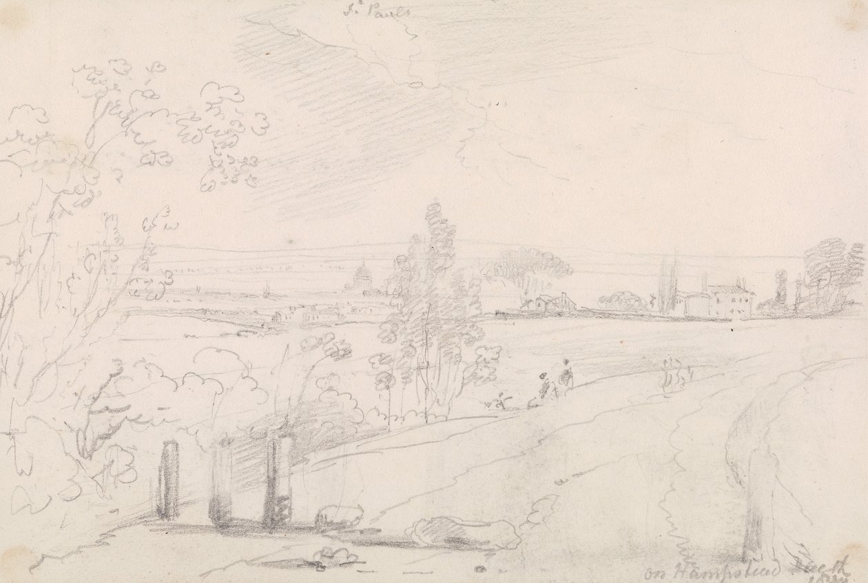 Op Hampstead Heath door Capt. Thomas Hastings