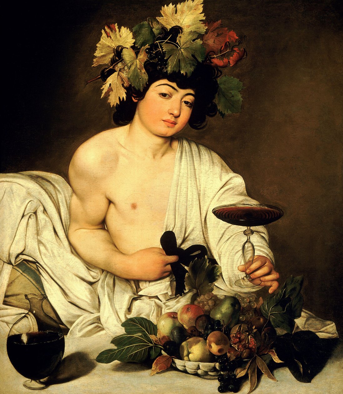 Bacchus door Caravaggio
