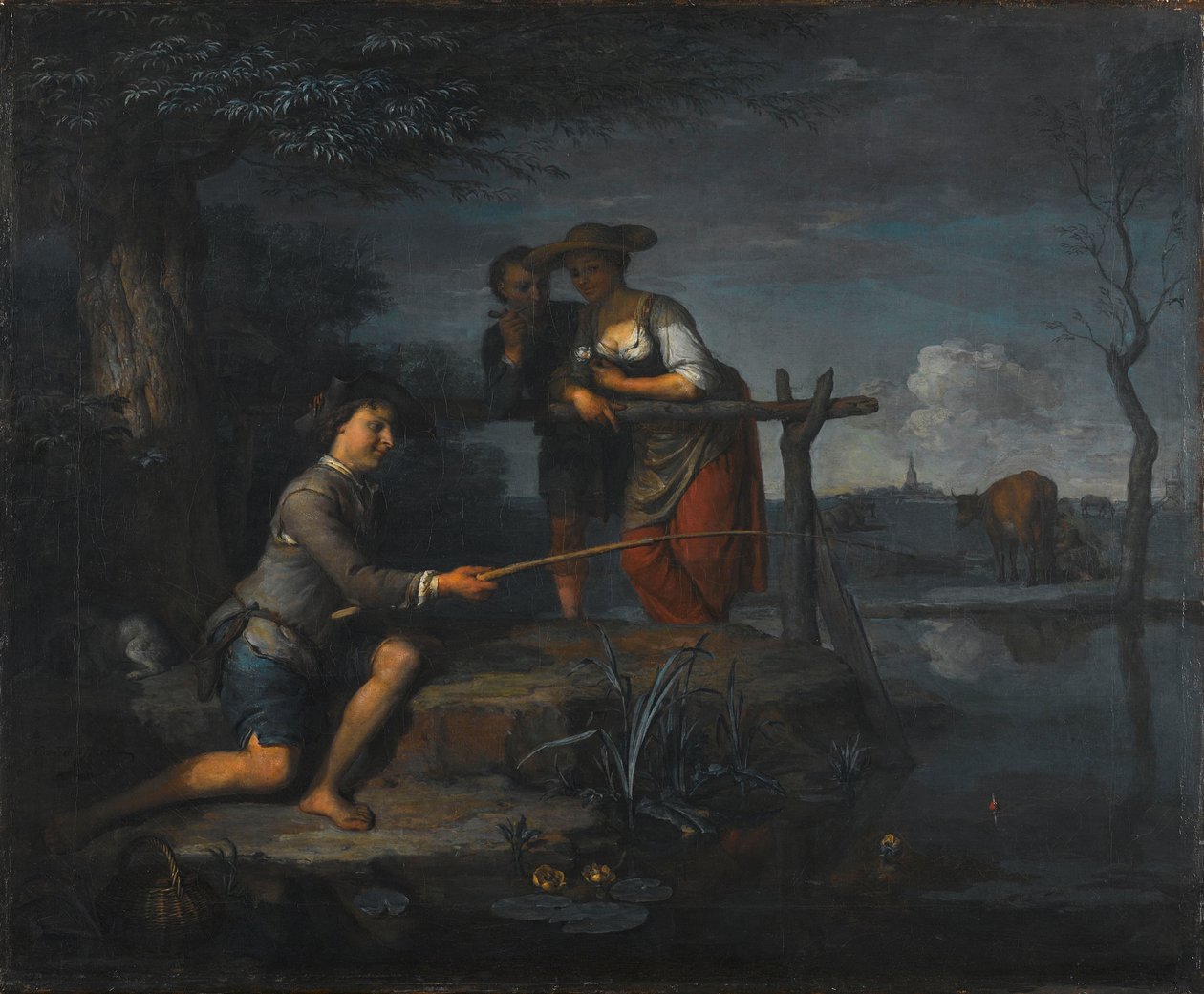 De visser door Carel de Moor (II)