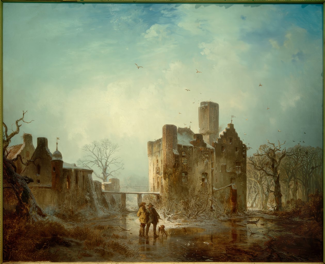 C. Hilgers, Kasteel Doornenburg door Carl Hilgers