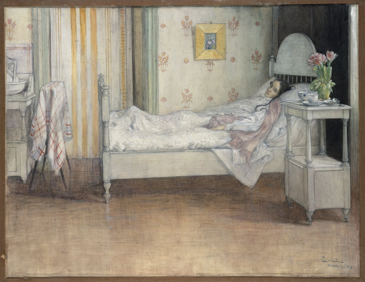 Herstel door Carl Larsson