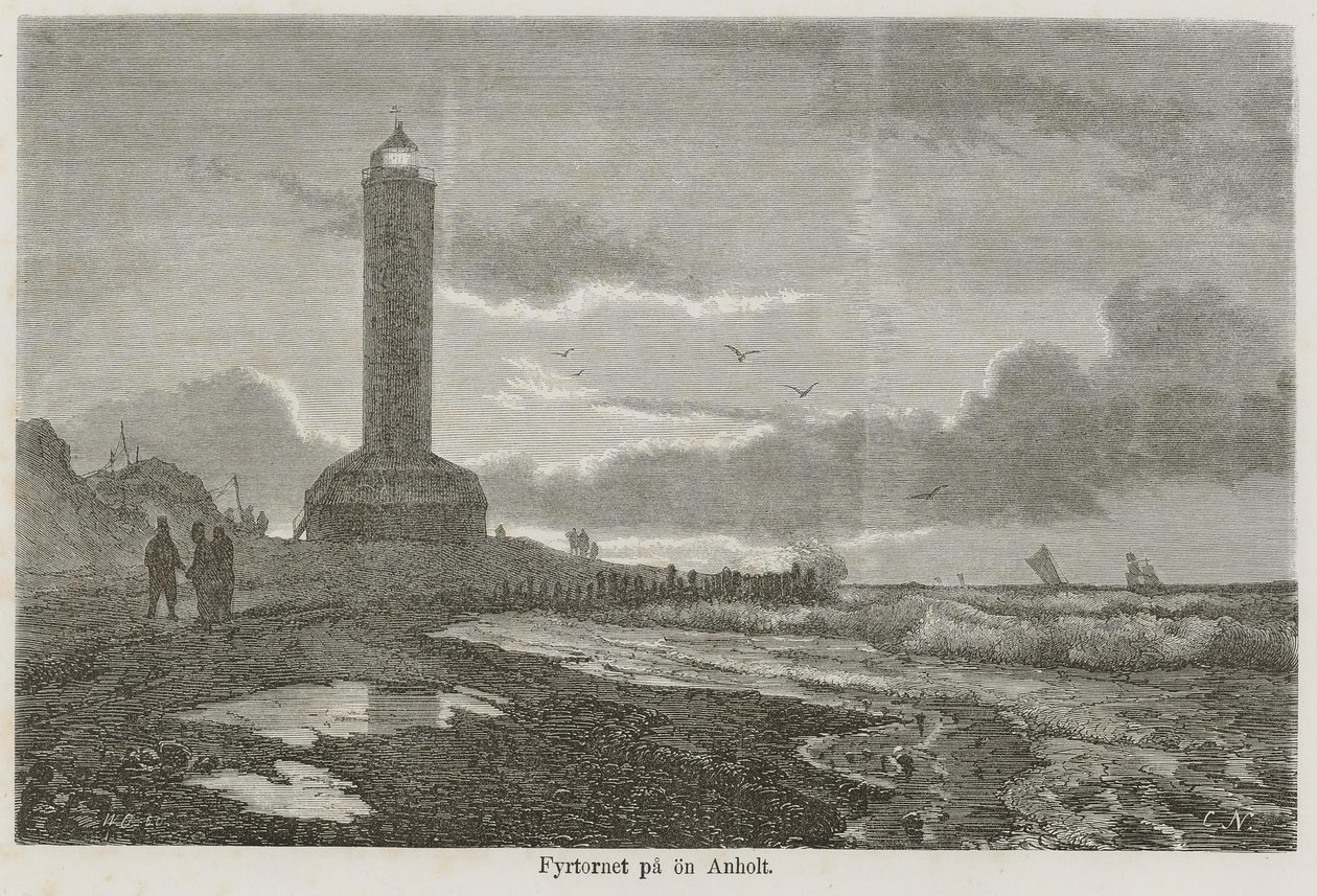 Licht van de vuurtoren uitgeschakeld door Carl Neumann