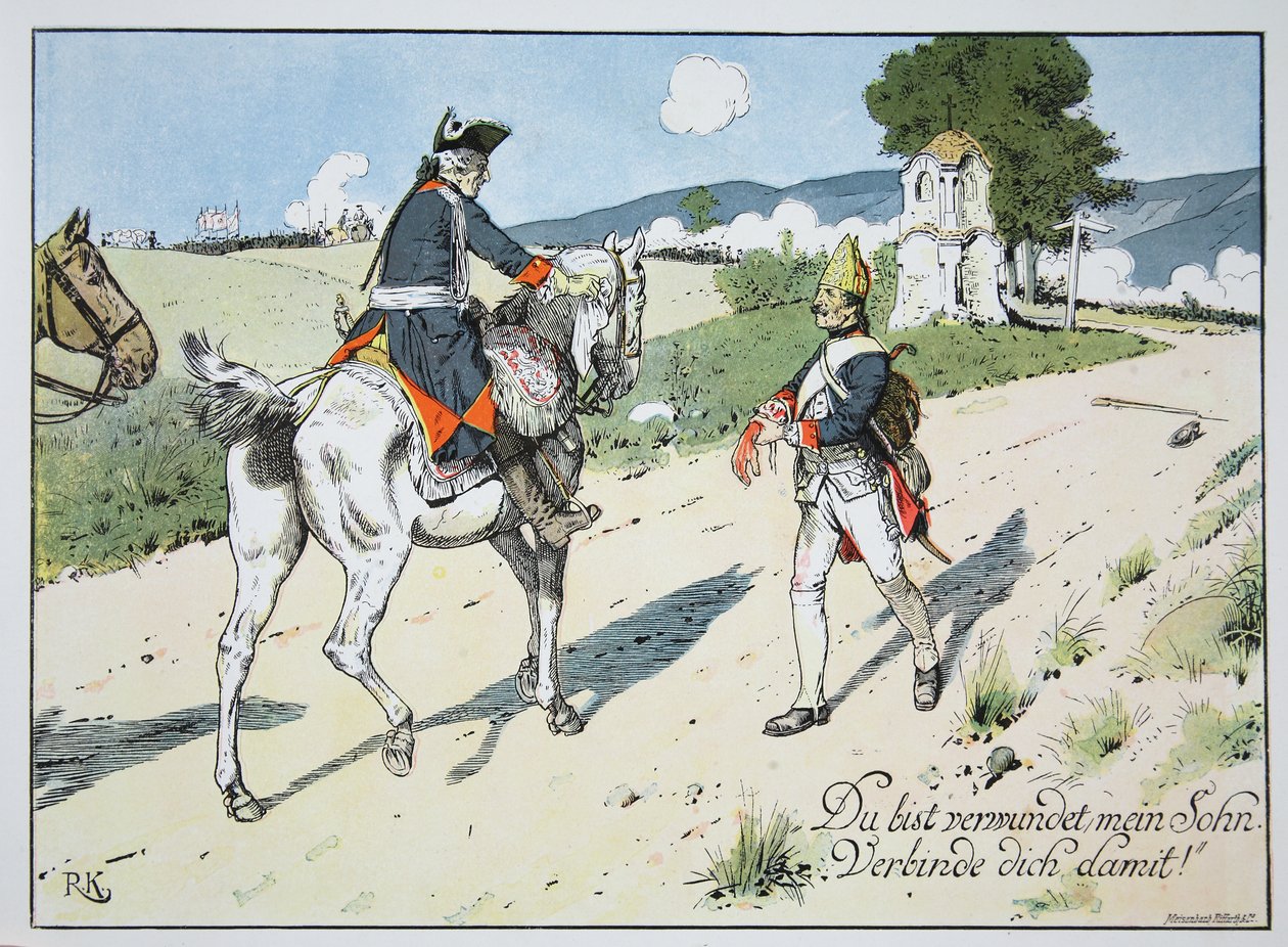In Burkersdorf, 21 juli 1762 door Carl Röchling