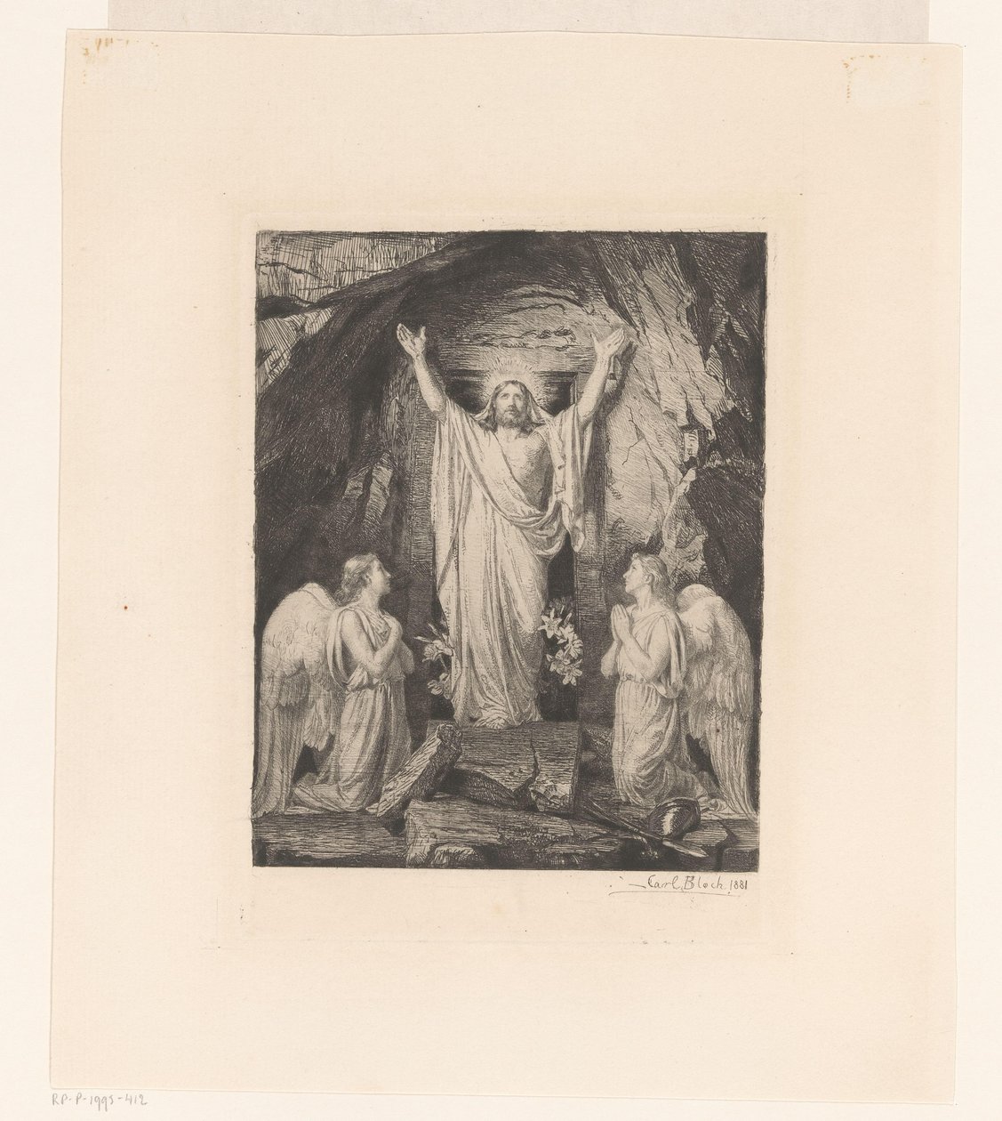 De Opstanding van Christus door Carl Bloch