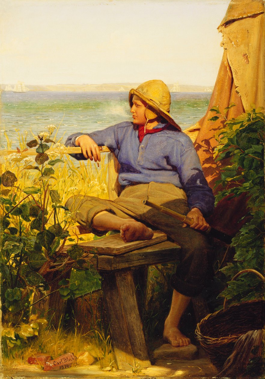 De Zeeman, 1874 door Carl Bloch