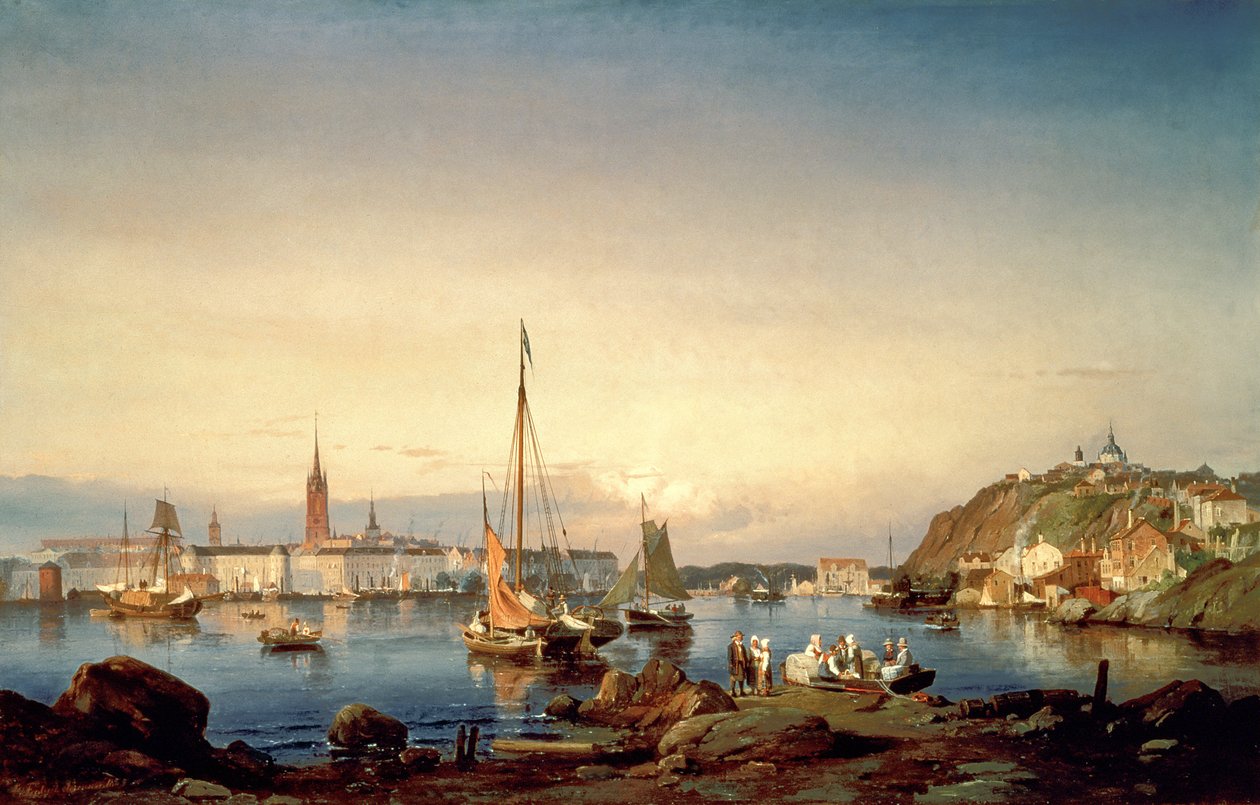 Stockholm door Carl Frederik Sorensen