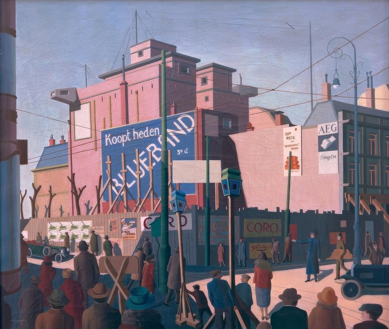 Muntplein door Carl Grossberg