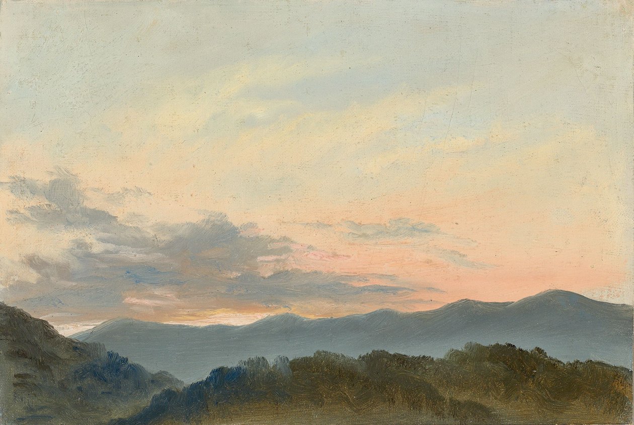 German: Wolkenstudie door Carl Gustav Carus