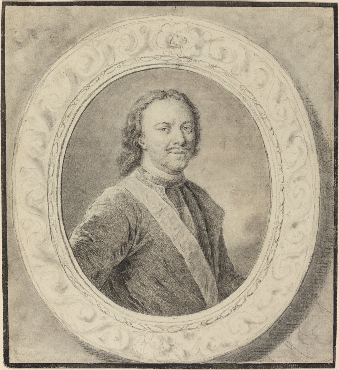 Peter de Grote van Rusland door Carl Guttenberg