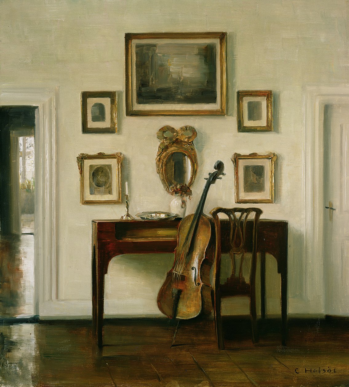 De Muziekkamer door Carl Holsoe