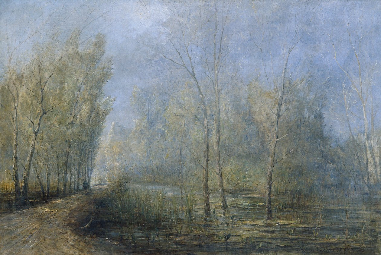 Donau-oevers door Carl Kaiser Herbst