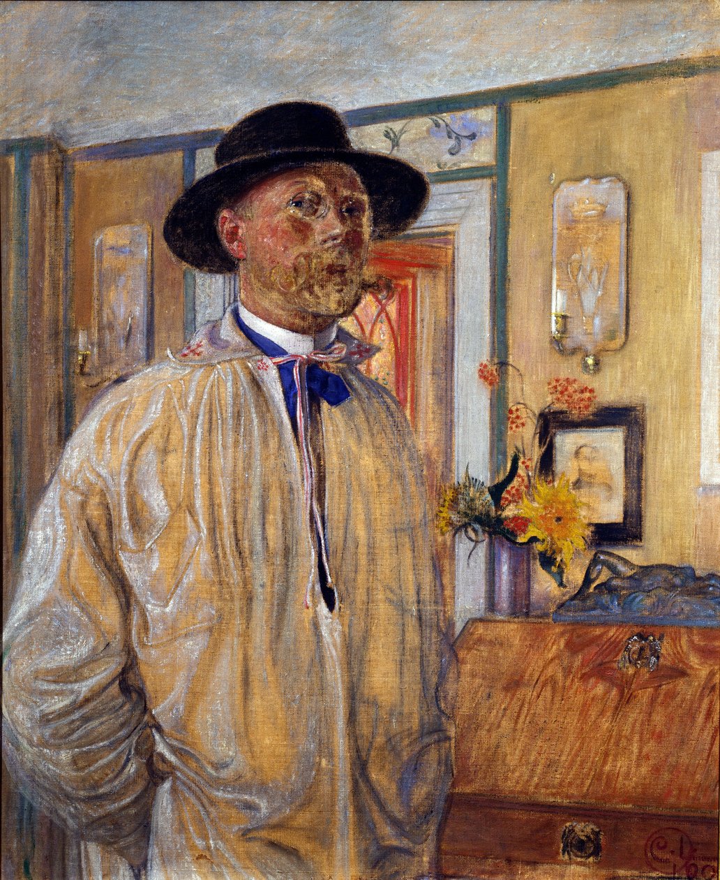 Zelfportret door Carl Larsson