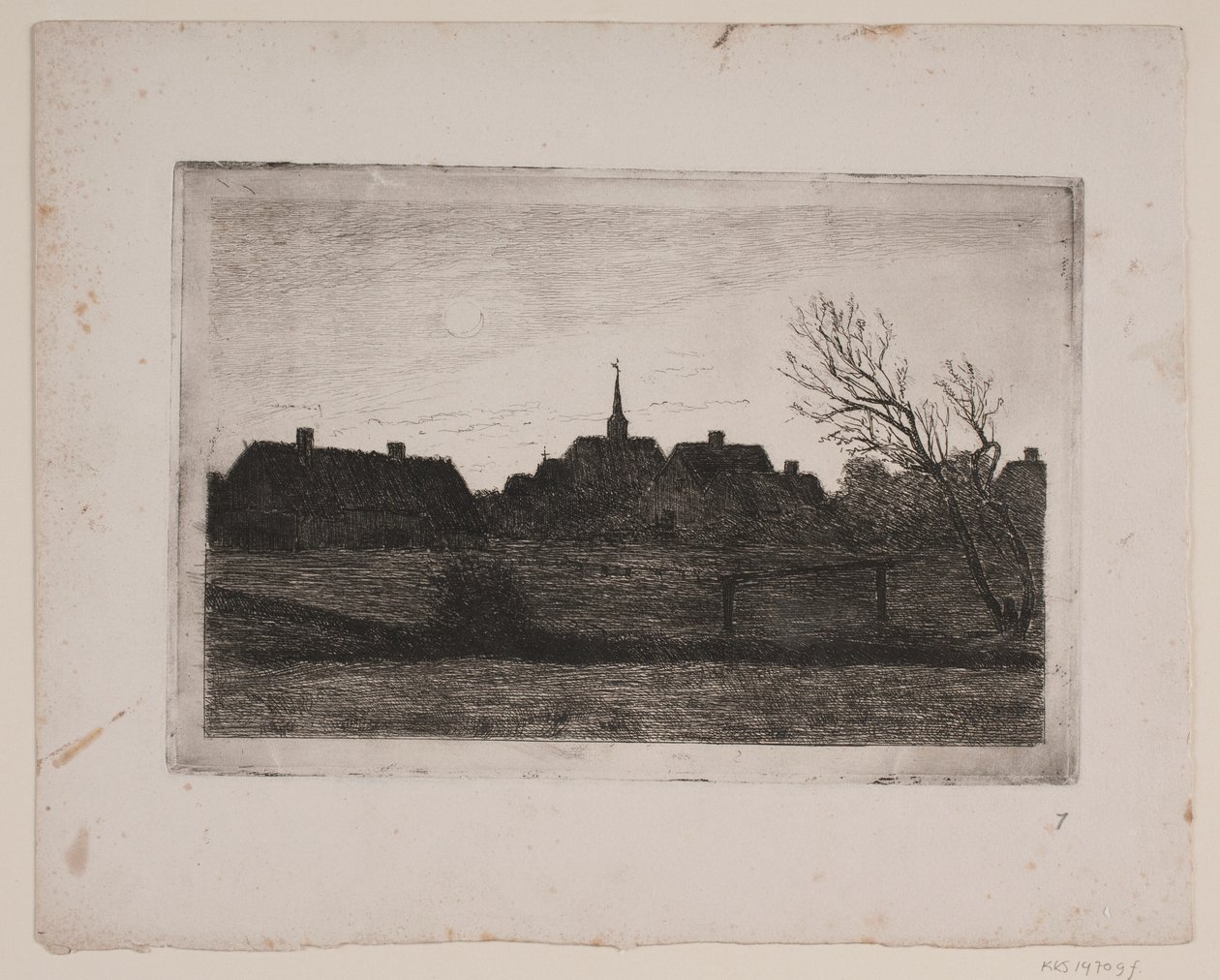 Hornbæk Kerk, Zomeravond door Carl Locher