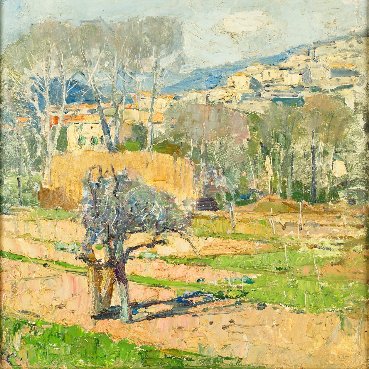 Cagnes door Carl Moll