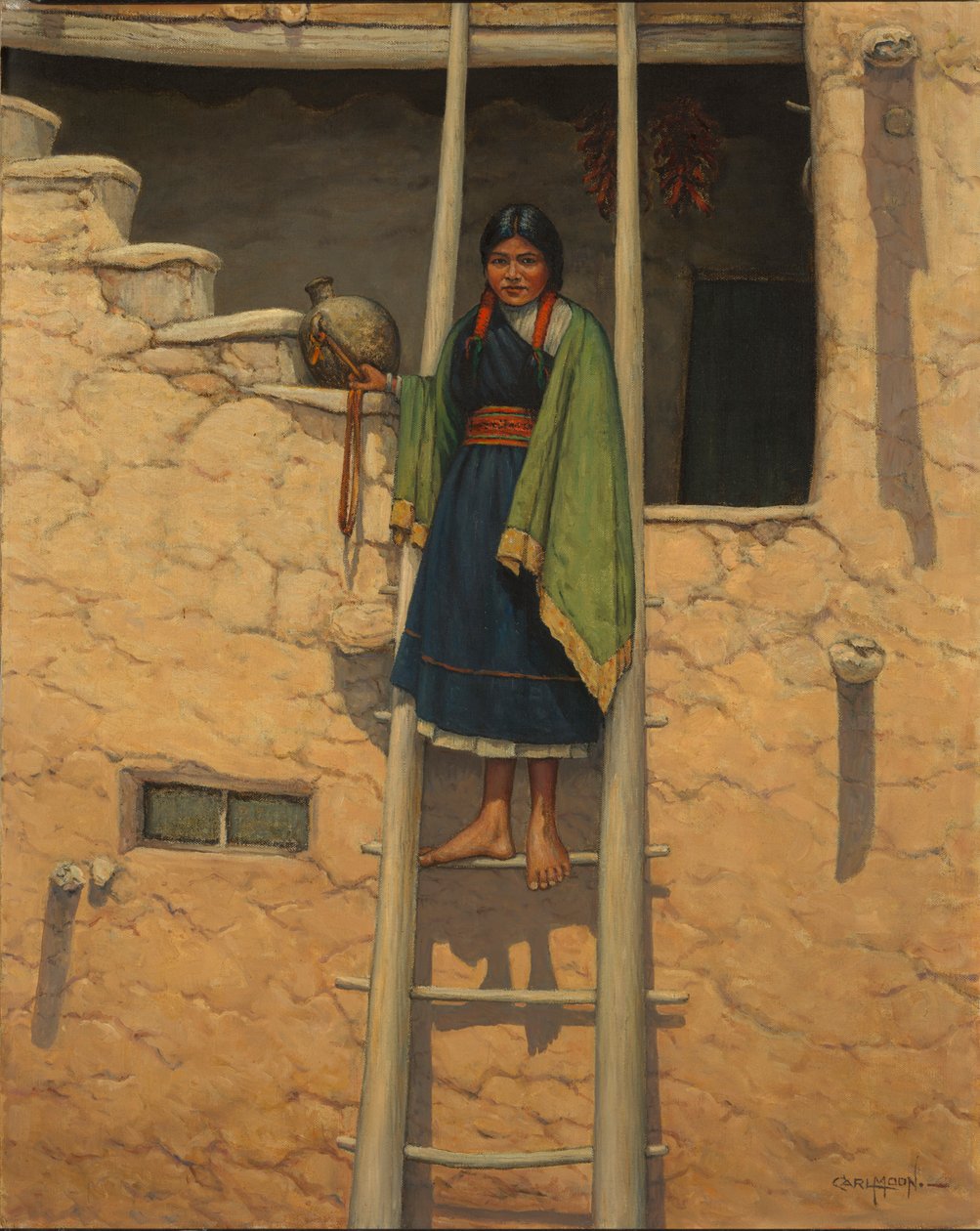 Hopi trap door Carl Moon