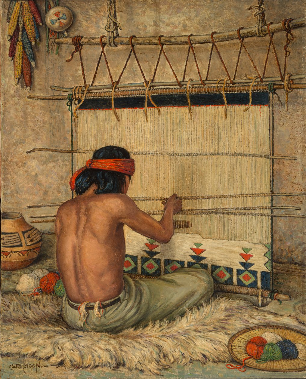 Hopi Wever door Carl Moon