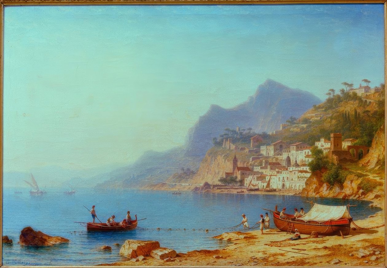 Amalfi door Carl Morgenstern