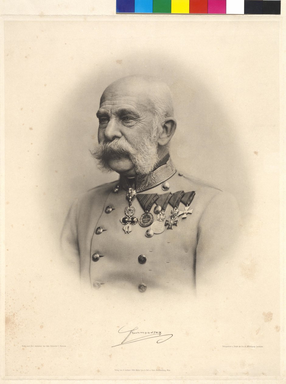 Franz Joseph I door Carl Pietzner