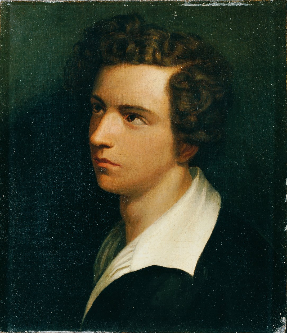 De schilder Joseph Hasslwander door Carl Rahl