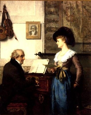 Het duet door Carl Schlosser