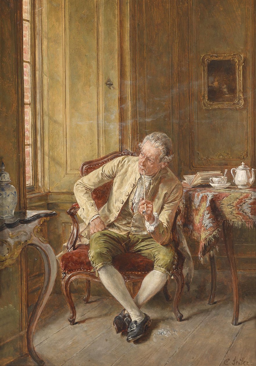 De Pauze door Carl Seiler