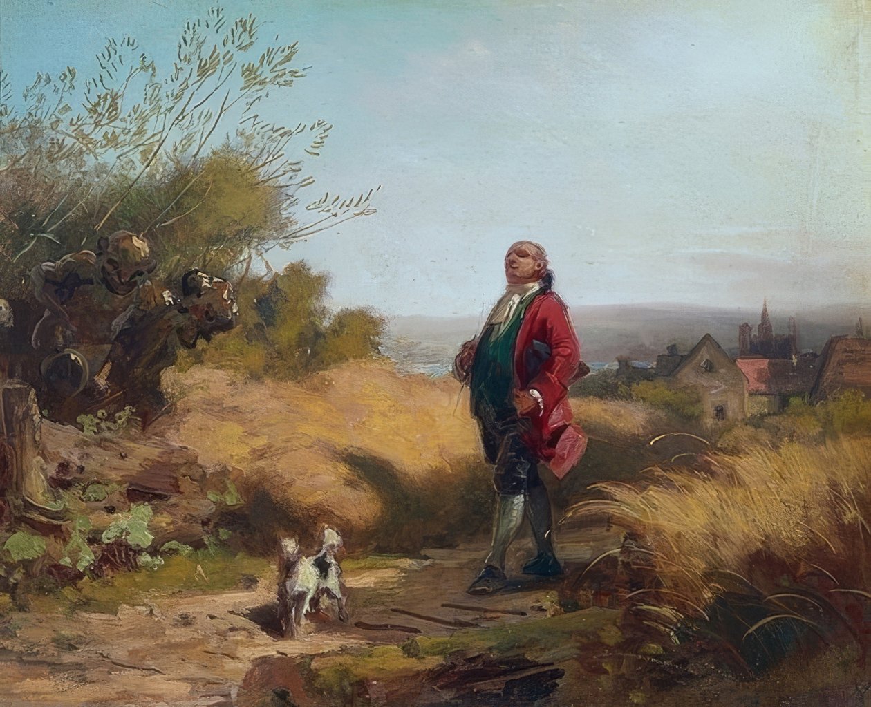 De landheer door Carl Spitzweg