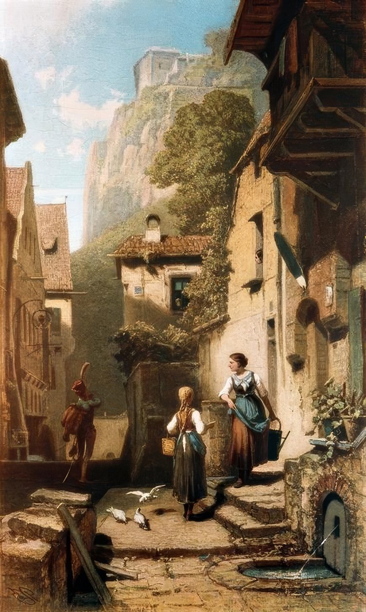 De huzaar door Carl Spitzweg