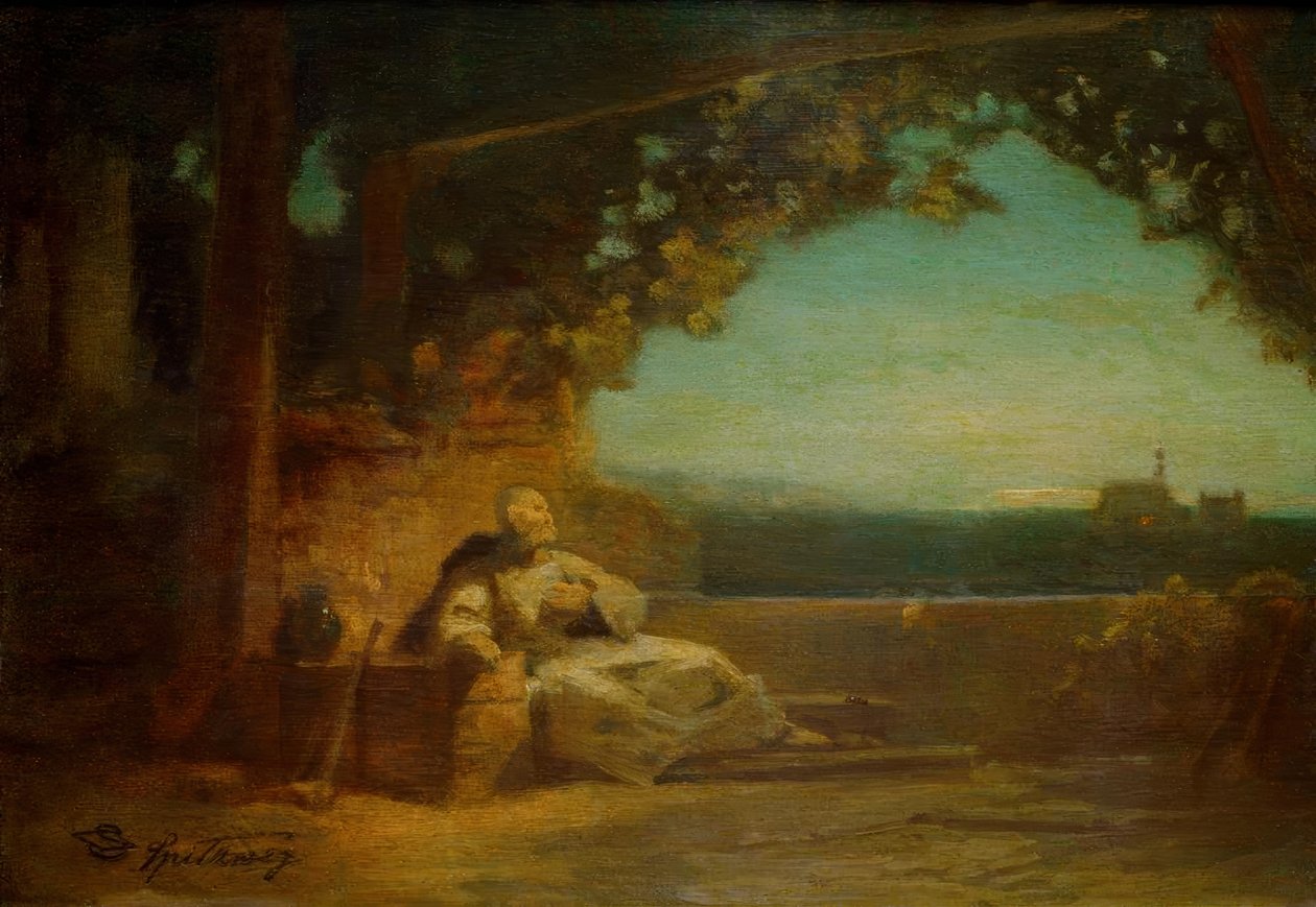 Ridder Toggenburg door Carl Spitzweg