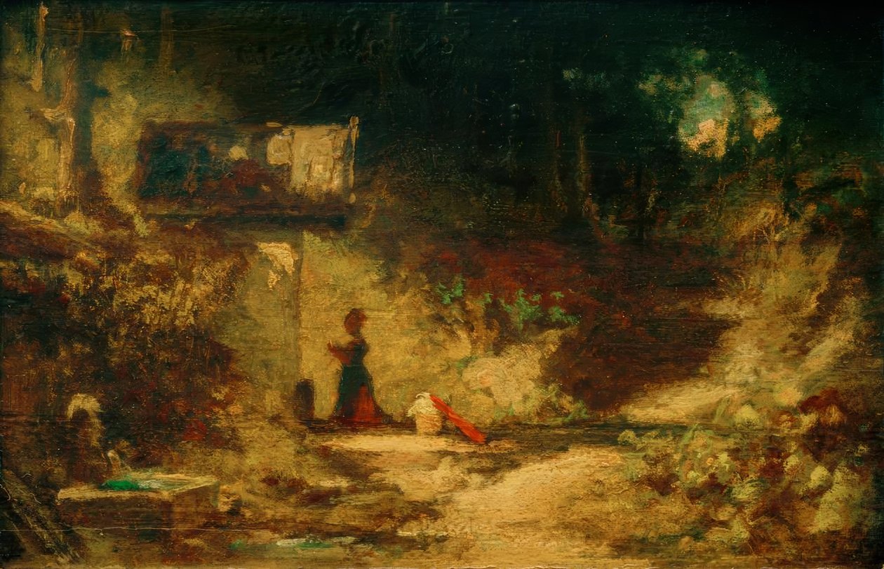 Voor de Boskapel door Carl Spitzweg
