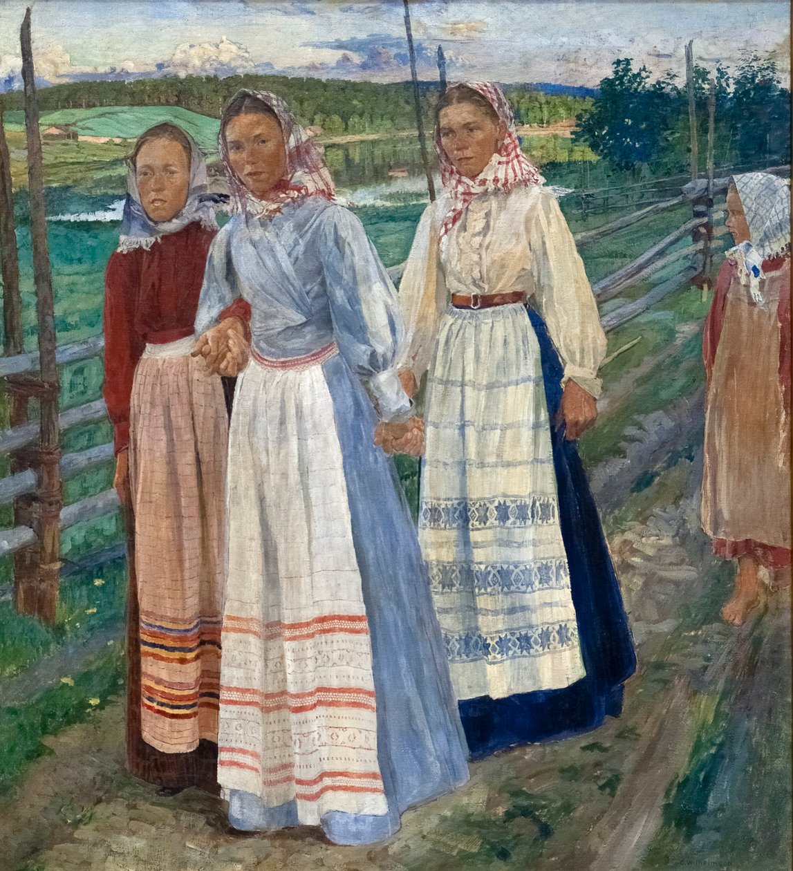 Zaterdagavond door Carl Wilhelm Wilhelmson