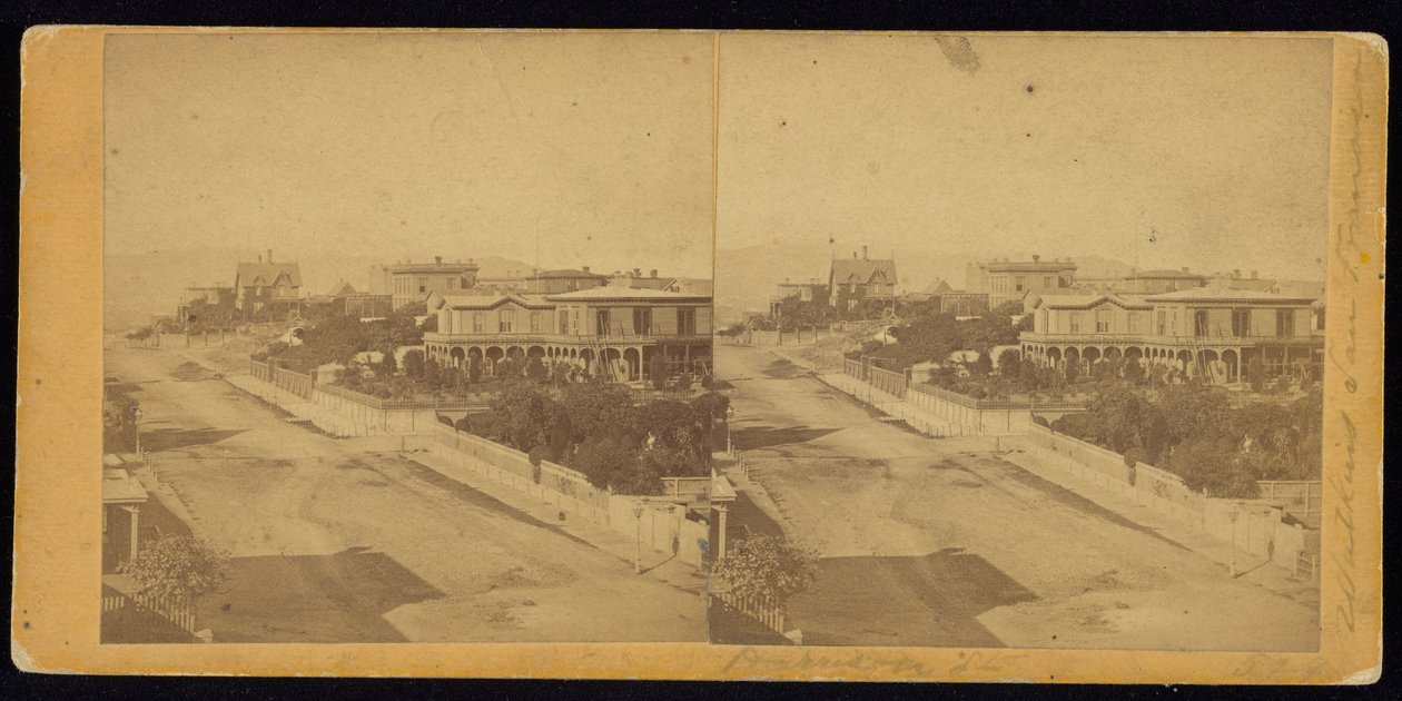 Harrison St. door Carleton E. Watkins