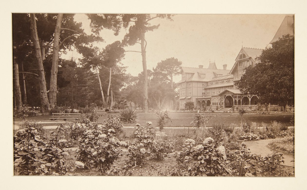 Hotel del Monte, Monterey, Rozen Tuin door Carleton E. Watkins