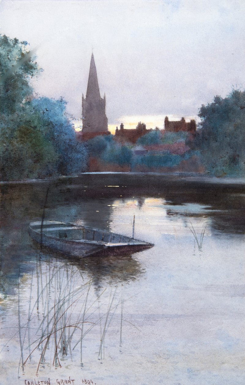 Bristol, vanaf de rivier door Carleton Grant