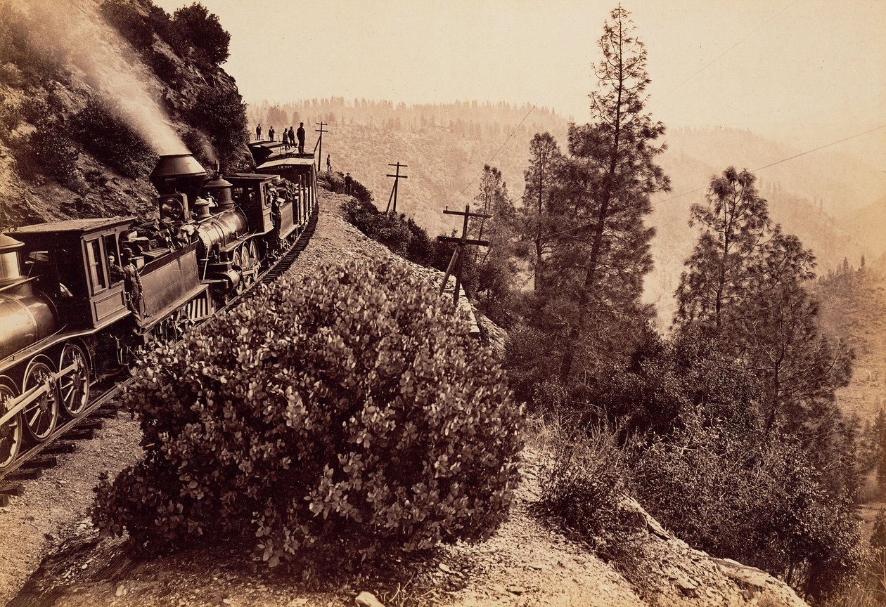 [Kaap Hoorn, C.P.R.R.]. door Carleton Watkins