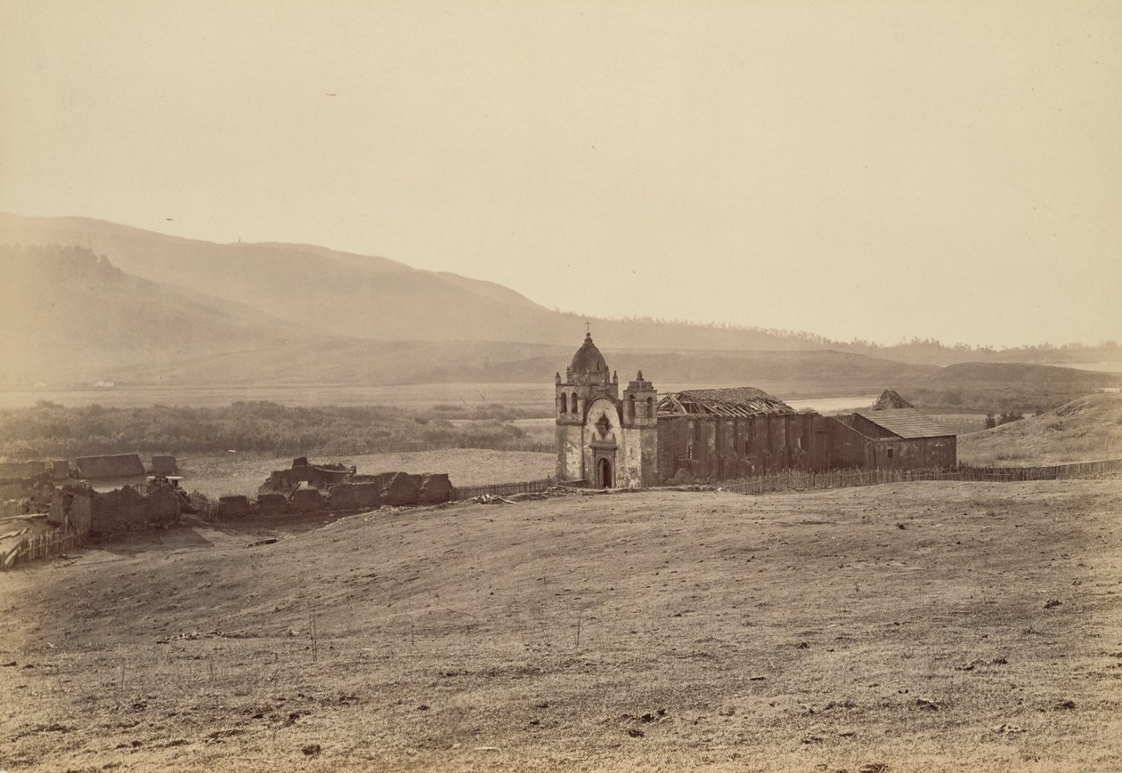 [Missie, San Carlos del Carmelo]] door Carleton Watkins