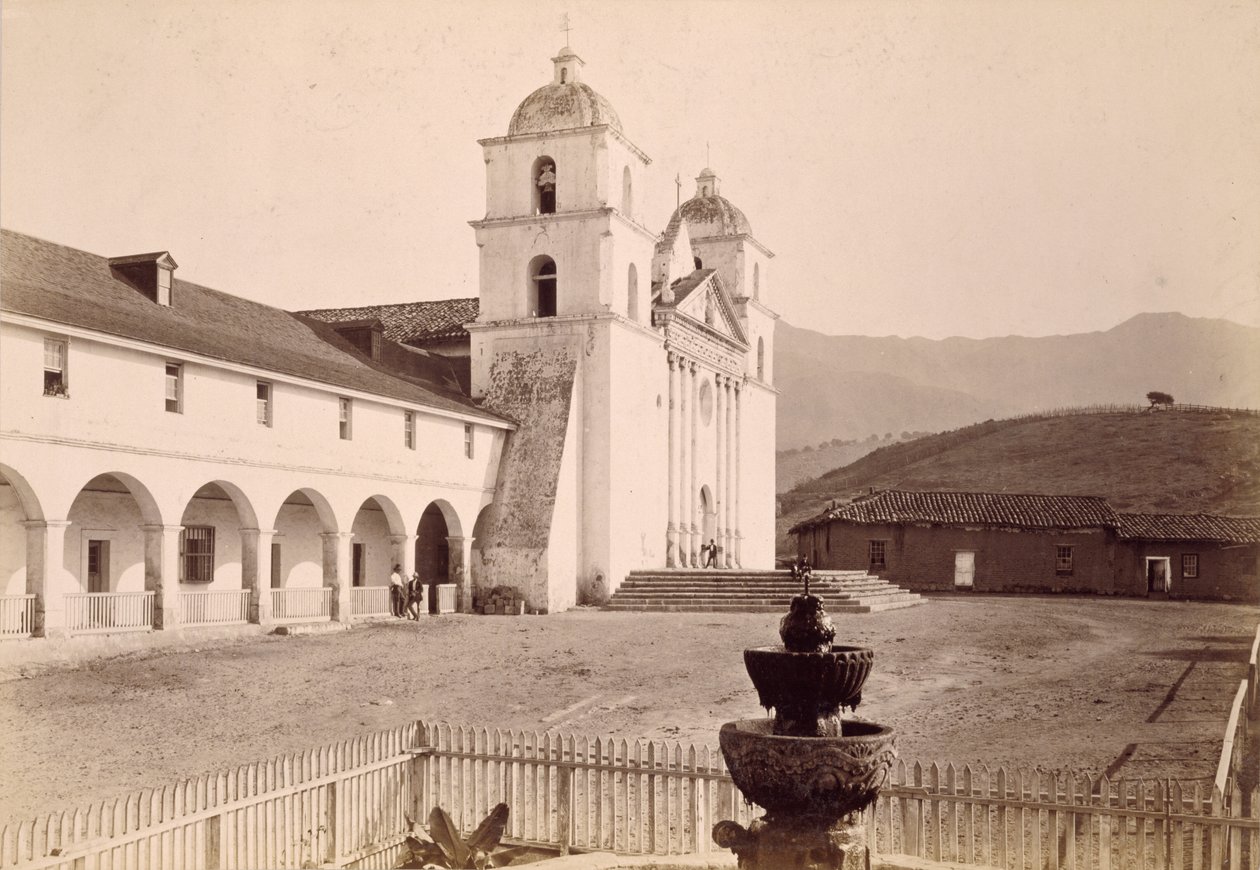[Missie, Santa Barbara]. door Carleton Watkins