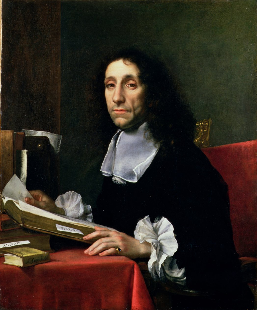 Portret van Sir Thomas Baines, 1665-70 door Carlo Dolci