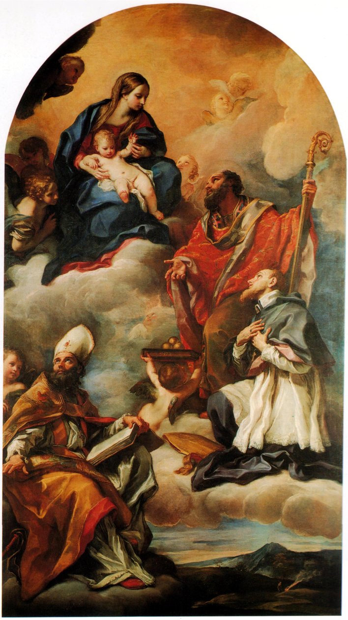 Altaarstuk van de Pinacoteca di Ancona door Carlo Maratta