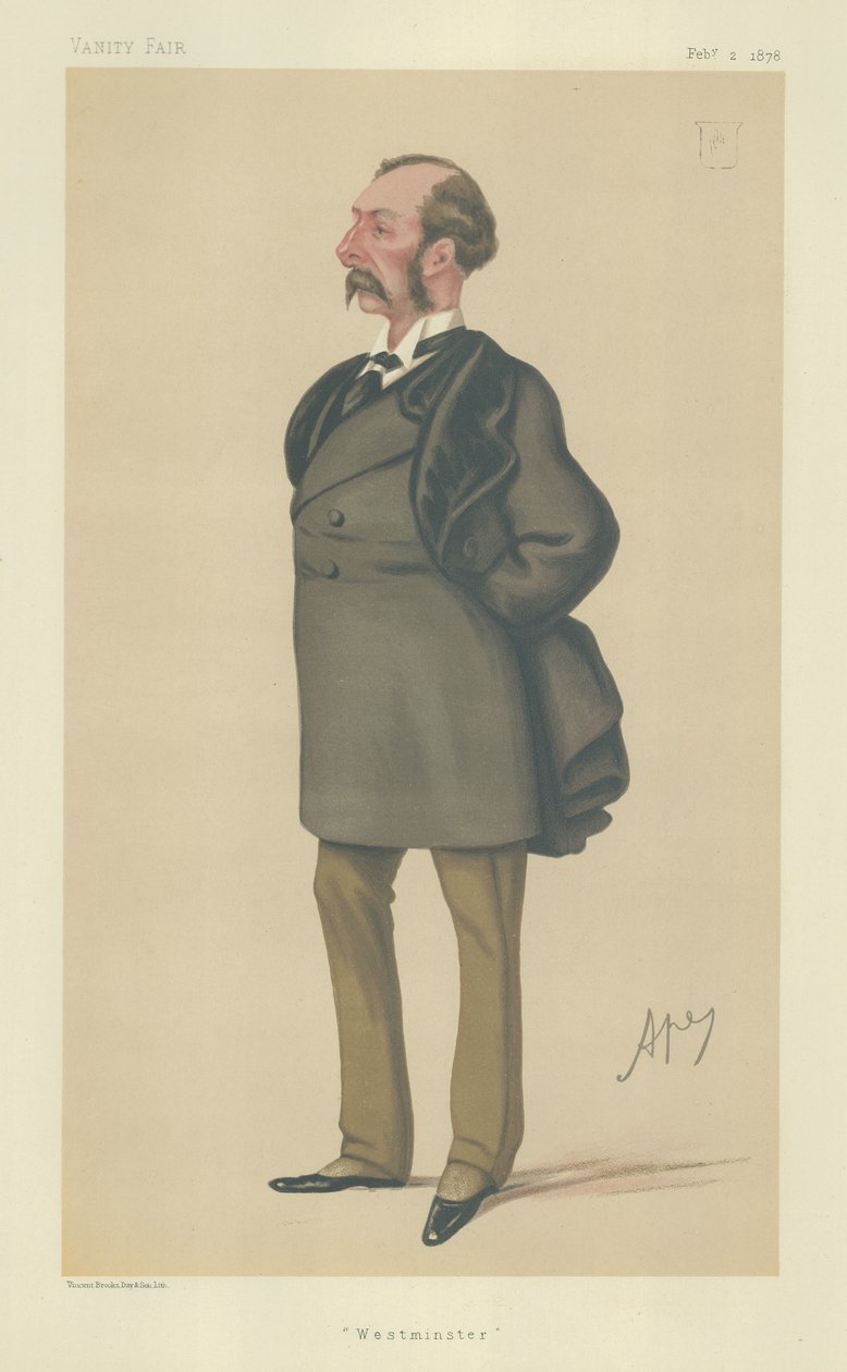 Sir Charles Russell door Carlo Pellegrini