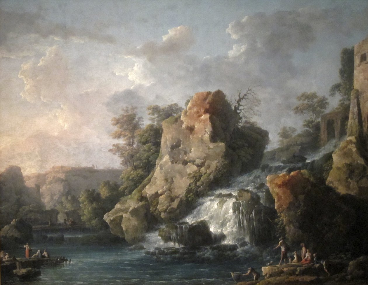 Cascade teveron door Carlo Bonavia