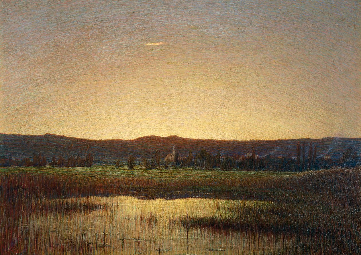 Zonsondergang door Carlo Cressini