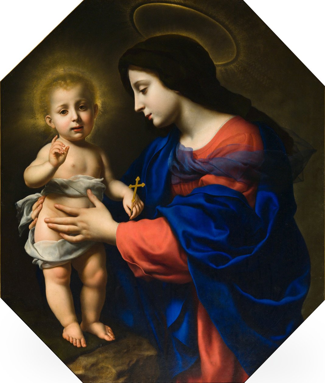 Madonna met kind door Carlo Dolci
